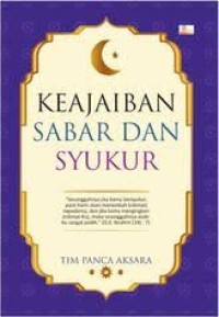 Image of KEAJAIBAN SABAR DAN SYUKUR
