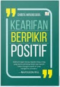 Image of KEARIFAN BERFIKIR POSITIF